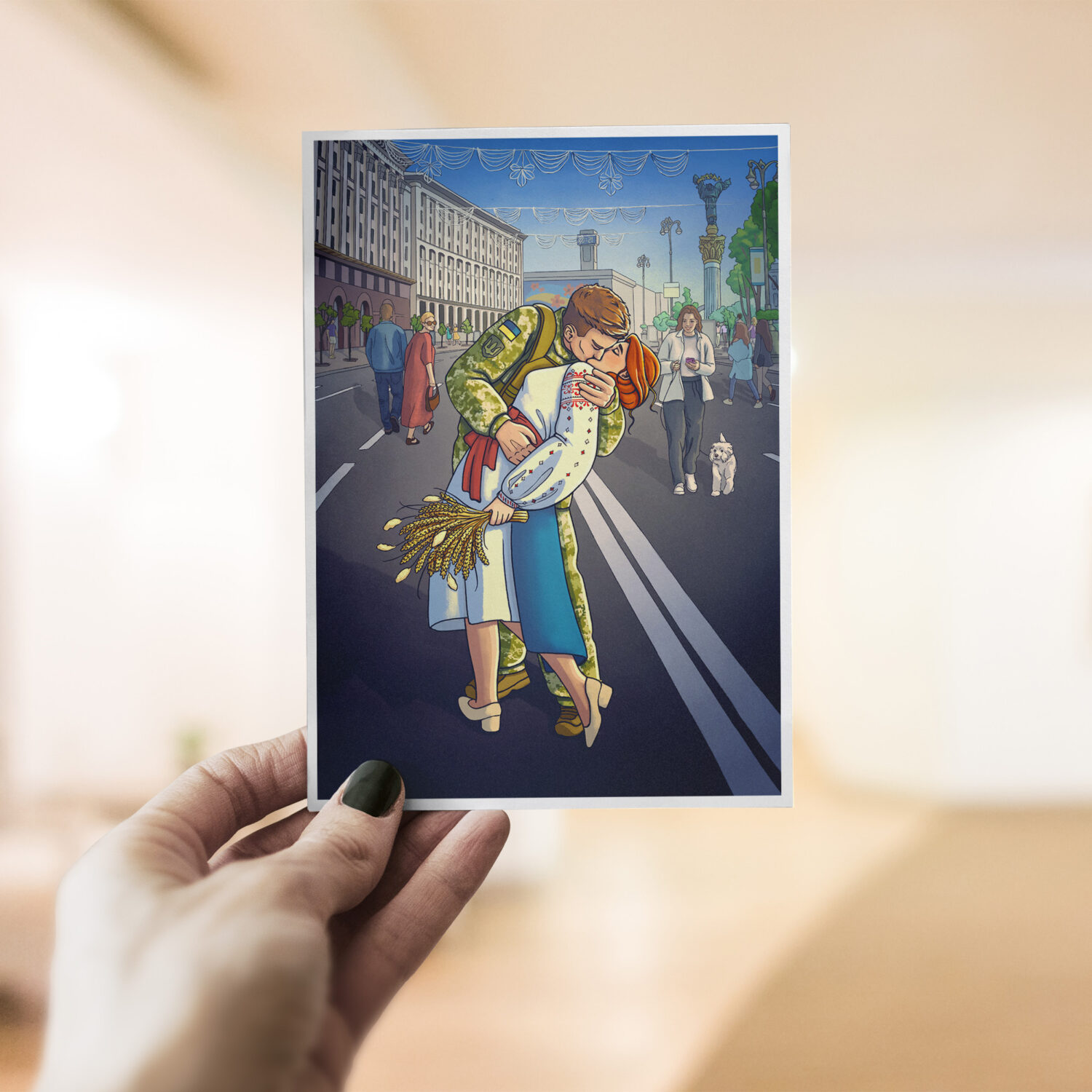 Love drives to the victory