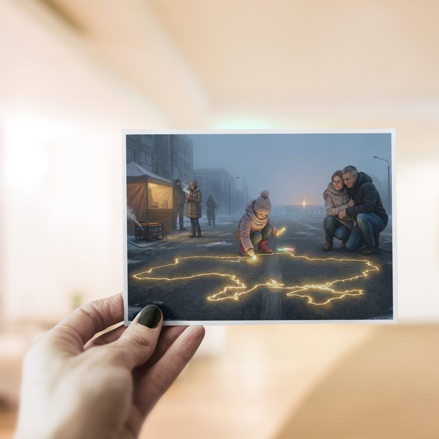 Unbroken Spirit in the Winter Night