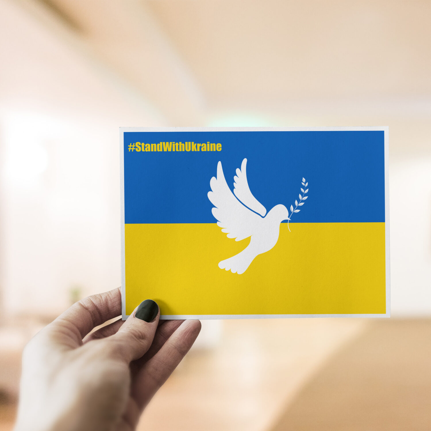 Postcard #StandWithUkraine