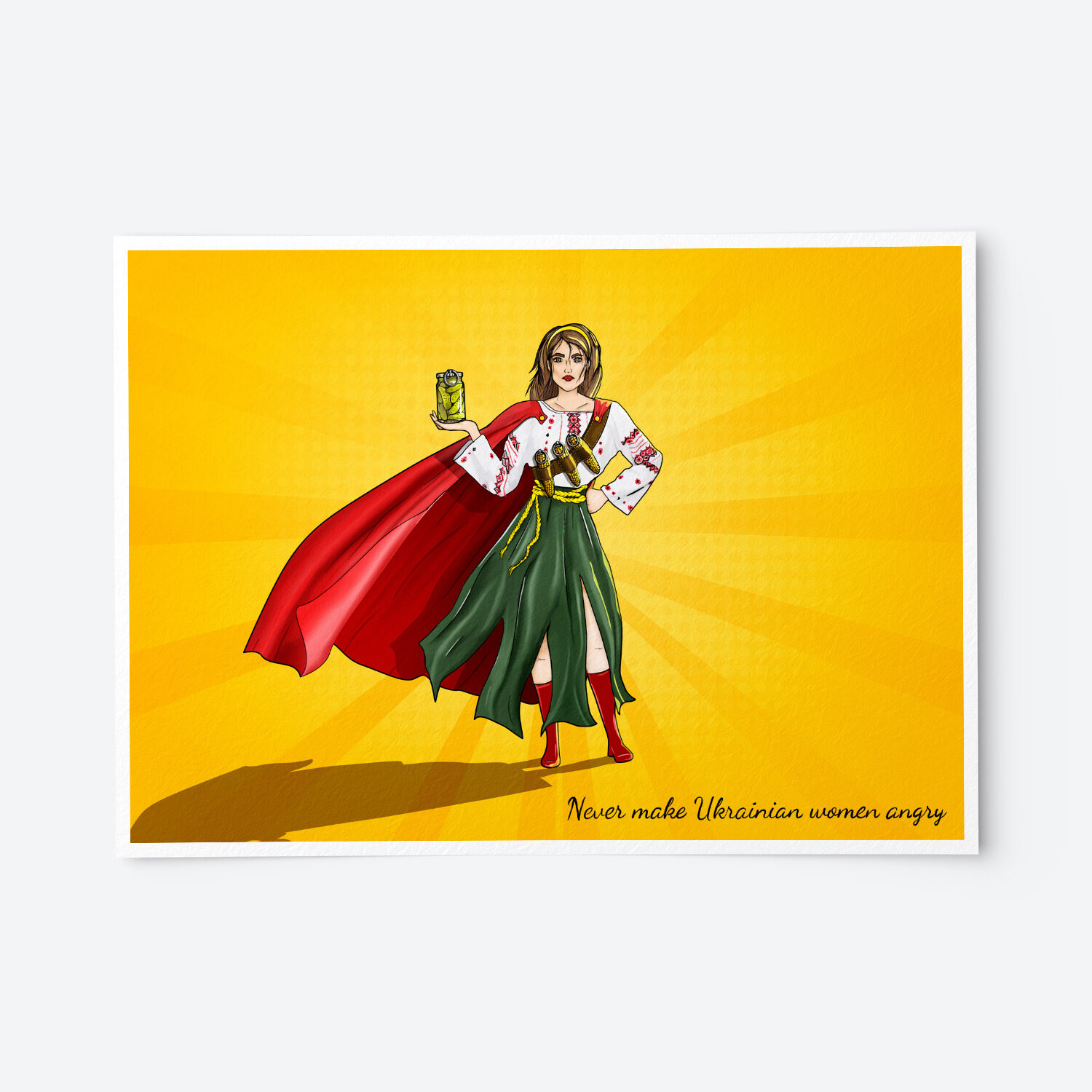 Never make Ukrainian women angry