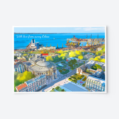 With love from sunny Odesa