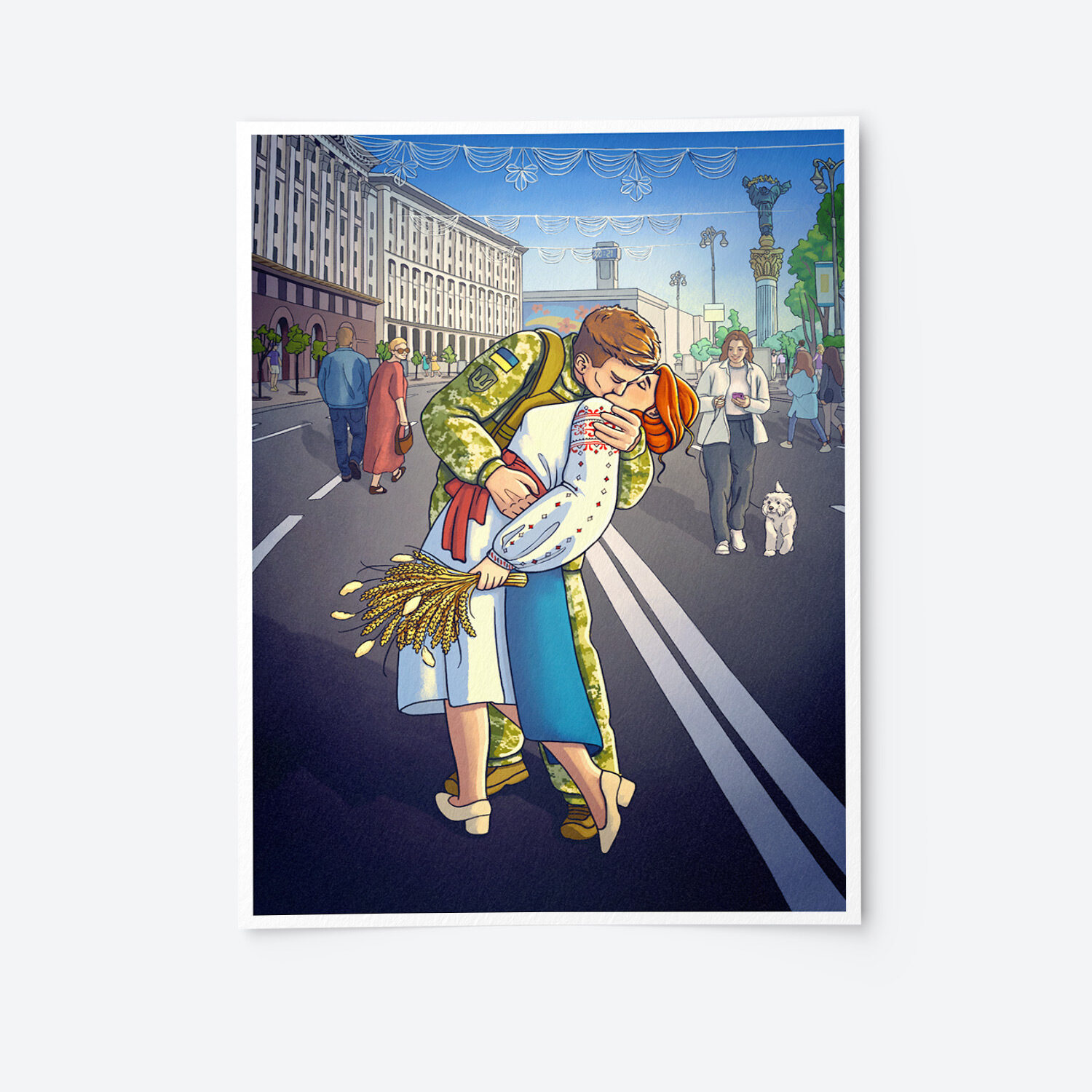 Love drives to the victory