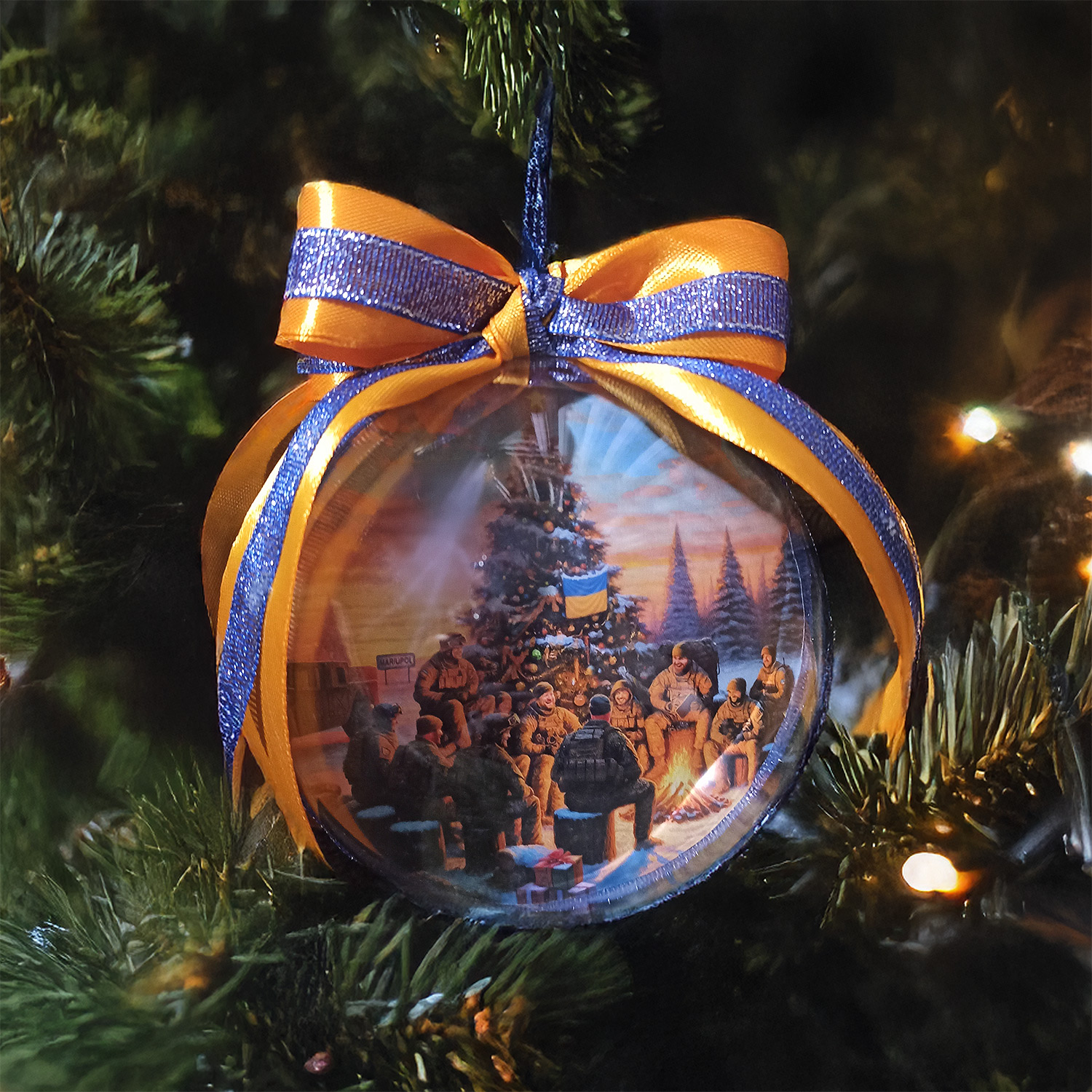 New Year Tree Balls of Hope and Honor